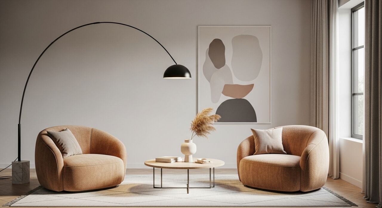 Yumuşak Hatların Yükselişi: Oval Formlarla Modern Dekorasyon