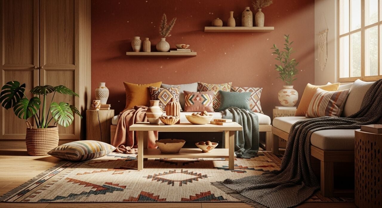 Enerjik Dekorasyon ile Meksika Esintisi: Dekoshow’dan Sıcak ve Renkli Ev Fikirleri