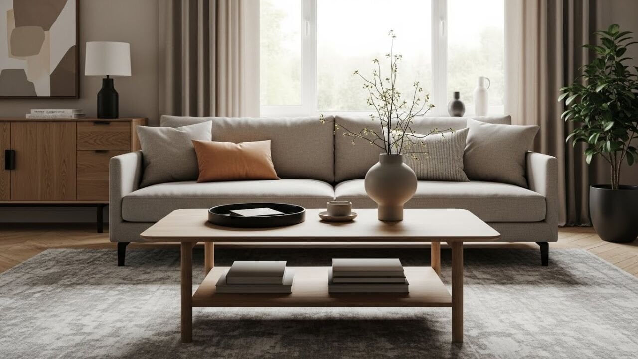 Orta Sehpa Seçim Rehberi: Salonun Dengesini Kurmanın En Şık Yolu