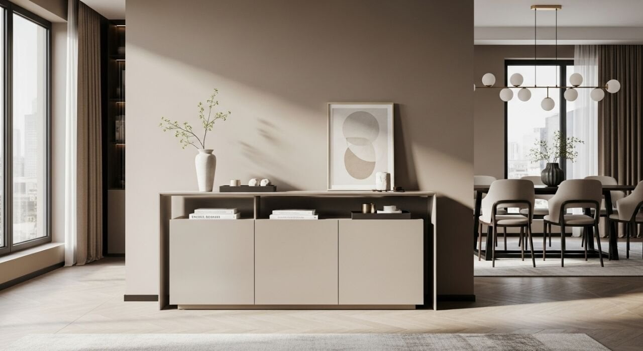 Konsol Kullanımı: Salon ve Yemek Alanında Şıklık