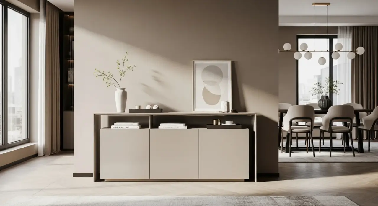 Konsol Kullanımı: Salon ve Yemek Alanında Şıklık