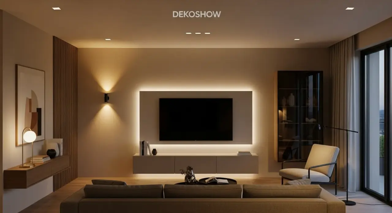 Salon Aydınlatması: Katmanlı Işık Planıyla Premium Atmosfer