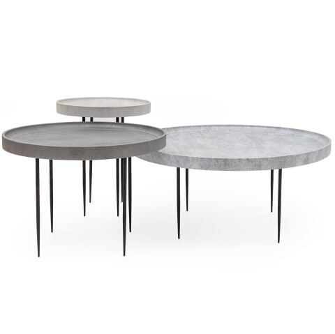 Leon Vol1 Triple Coffee Table Set