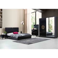 New Versace Vol2 Yatak Odası ( Gardırop İle 180cm )