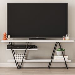 Essel TV Sehpası Beyaz