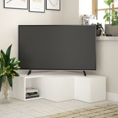 Compact TV Sehpası - Beyaz - M.tv.16544.2