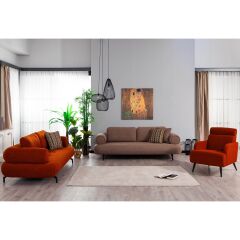 Palvin Vol3 3+3+1+tekli Koltuk Takımı
