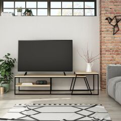 Pal TV Sehpası - Meşe - M.tv.16580.4