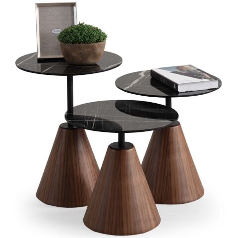 Gambit Üçlü Zigon Sehpa