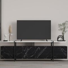 Hanley TV Ünitesi Lotus - Beyaz