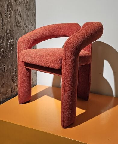 M&M Vol2 Fitilli Kumaş Döşeme Ahşap İskeletli Sandalye