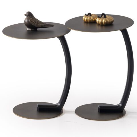 Lia İkili Yan Sehpa Seti