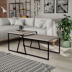 Pal Orta Sehpa - Aydınlatma Mocha - M.sh.16582.5