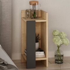Elos Nightstand Right Module Meşe - Antrasit
