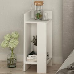 Elos Nightstand Left Module Beyaz - Beyaz