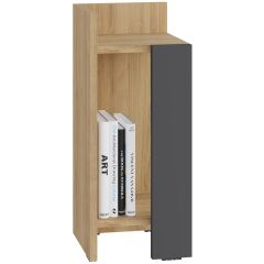 Elos Nightstand Left Module Meşe - Antrasit