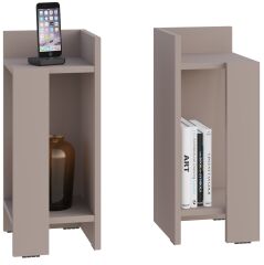 Elos Nightstand Set Aydınlatma Mocha - Aydınlatma Mocha