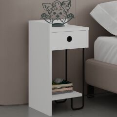 Sirius Nightstand Left Module Beyaz