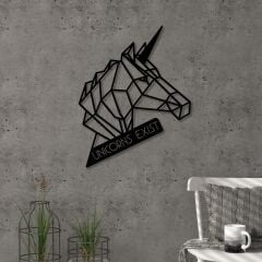 Metal Duvar Dekoru No.9 Unicorn M.dk.t.13332.10