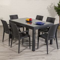 Rattan Vol3 Yemek Odası