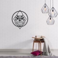 Metal Duvar Dekoru No:45 Owly M.dk.t.13332.36