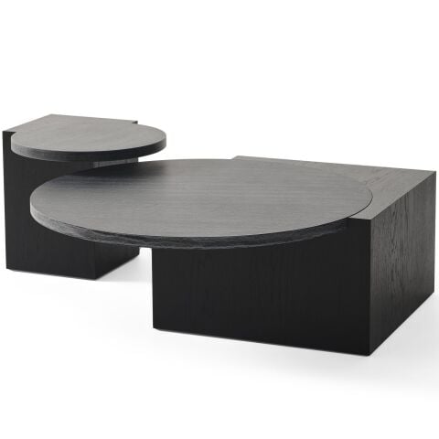 SHW738 Vol1 İkili Orta + Yan Sehpa Seti