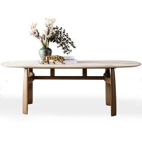 Efes Yemek Odası Dikdörtgen Yemek Masası 220x104cm