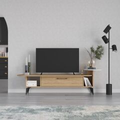 Ada TV Sehpası - Meşe - Carrara M.tv.23742.4