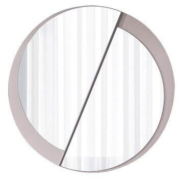 Tress  Yemek Odası Yuvarlak Konsol Şifonyer Duvar Aynası 80x80cm