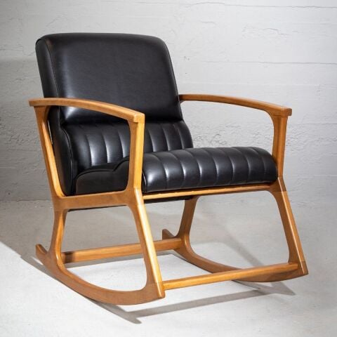 Relax Sallanan Ahşap Sandalye